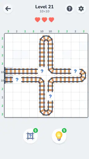 Connect Tracks: Logica Puzzel screenshot