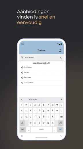 corporate benefits Benelux screenshot