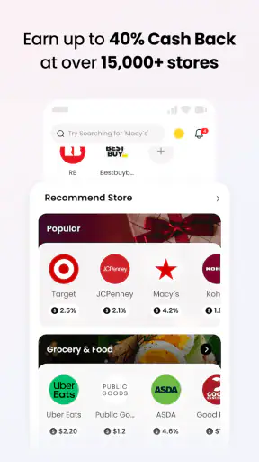 Coupert - Coupons & Cash Back screenshot