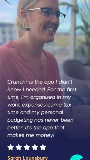 Crunchr Receipt Scanner screenshot