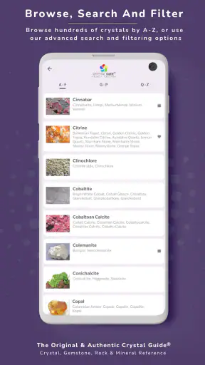 Crystal Guide® Pocket Edition screenshot