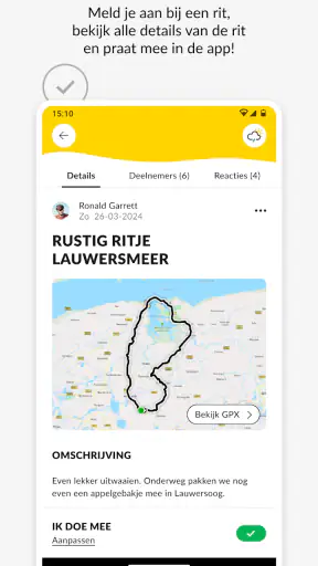 Cyql - connects cyclists screenshot