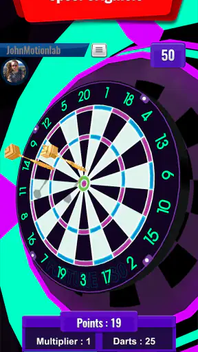 Darts Match Live! - PVP Darten screenshot