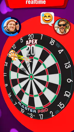 Darts Match Live! - PVP Darten screenshot