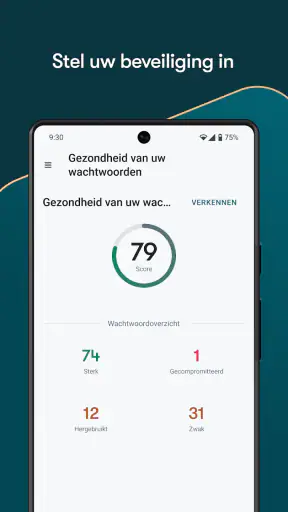 Dashlane-wachtwoordbeheerder screenshot
