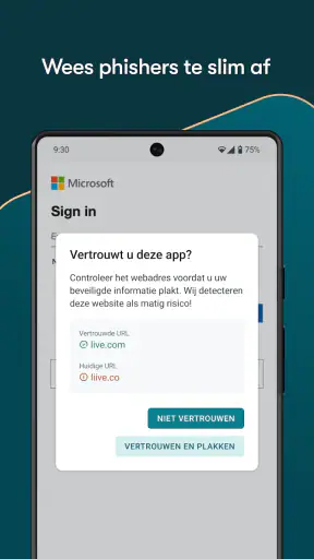 Dashlane-wachtwoordbeheerder screenshot
