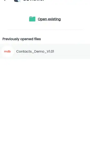 DBViewer - MS Access Viewer screenshot