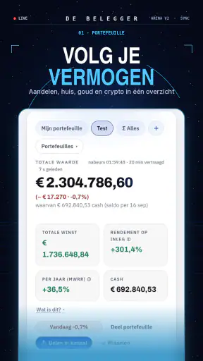 De Belegger screenshot