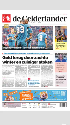 De Gelderlander-Digitale krant screenshot
