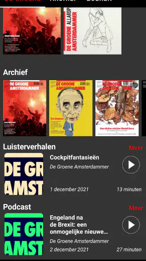 De Groene Amsterdammer screenshot