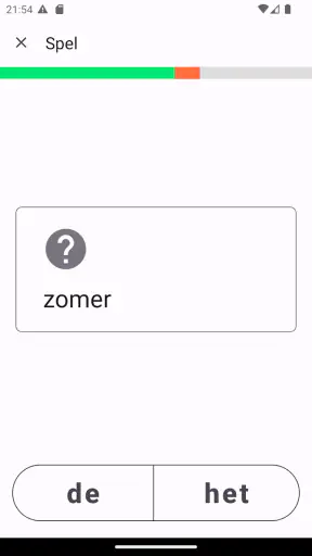 De Het screenshot