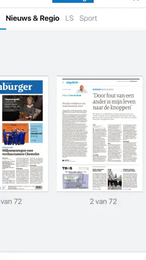 De Limburger Krant screenshot