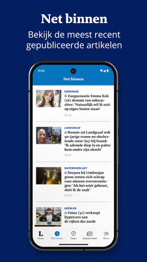 De Limburger Nieuws screenshot