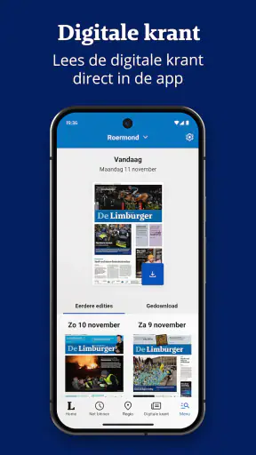 De Limburger Nieuws screenshot