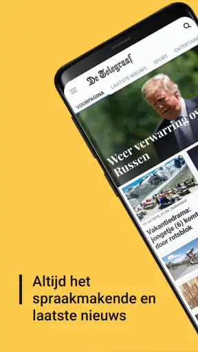De Telegraaf screenshot