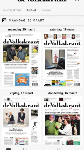 de Volkskrant Krant screenshot