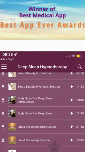 Deep Sleep Hypnotherapy screenshot