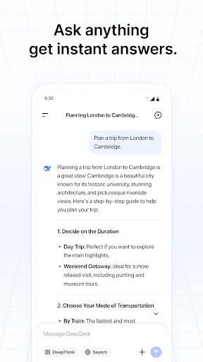 DeepSeek - AI Assistent screenshot