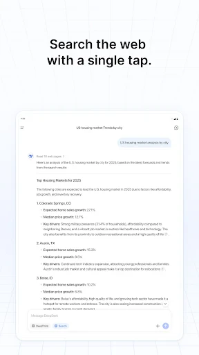 DeepSeek - AI Assistent screenshot