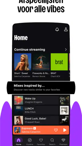 Deezer - Muziek en podcasts screenshot