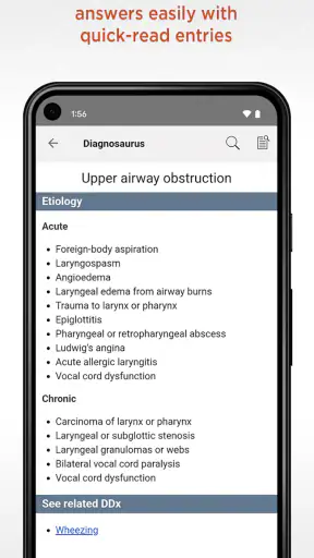 Diagnosaurus DDx screenshot