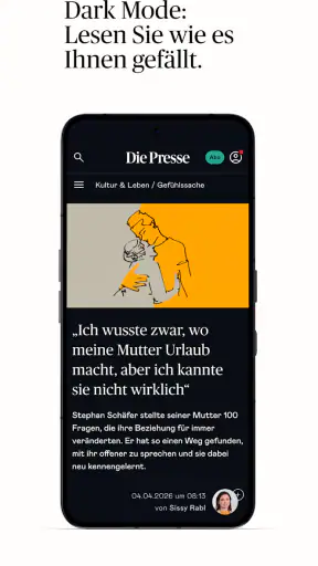 Die Presse screenshot
