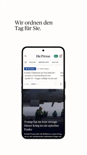 Die Presse screenshot