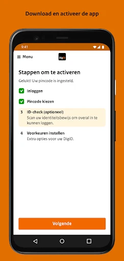DigiD screenshot