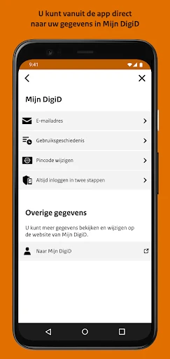 DigiD screenshot