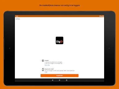 DigiD screenshot