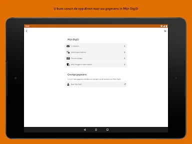 DigiD screenshot