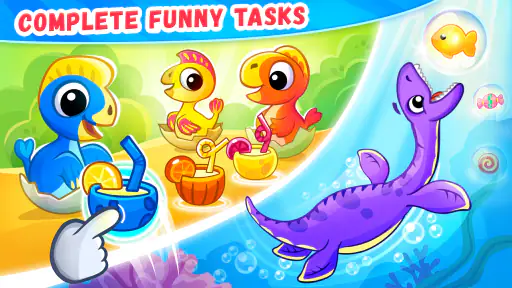 Dinosaur games for kids age 2 screenshot