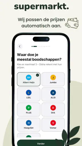 Disha: Weekmenu & Budget screenshot