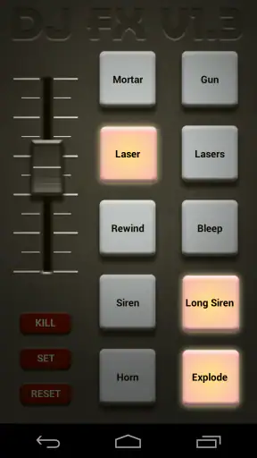 DJ FX Custom Soundboard screenshot