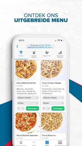 Domino's Pizza Nederland screenshot