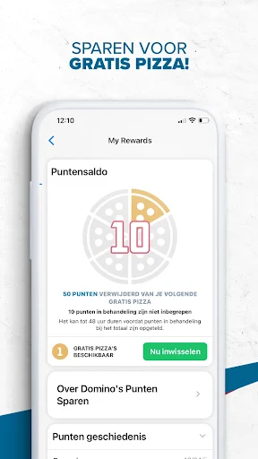 Domino's Pizza Nederland screenshot