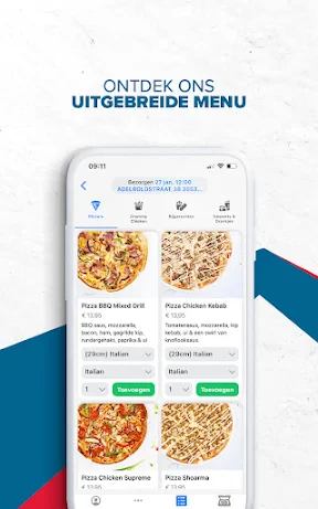 Domino's Pizza Nederland screenshot