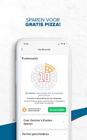 Domino's Pizza Nederland screenshot