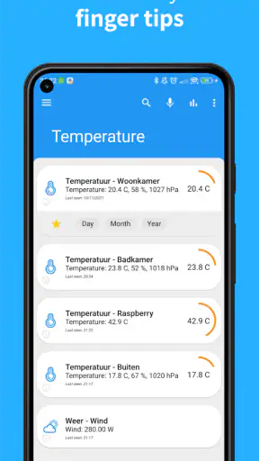 Domoticz screenshot