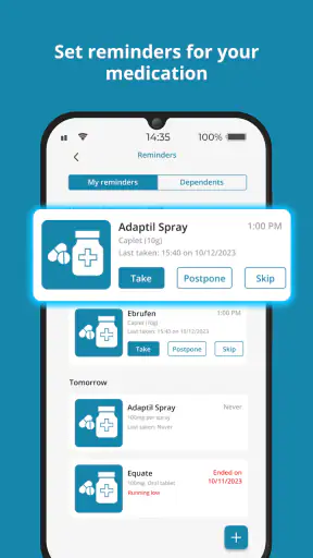Dosecast - Pill Reminder App screenshot