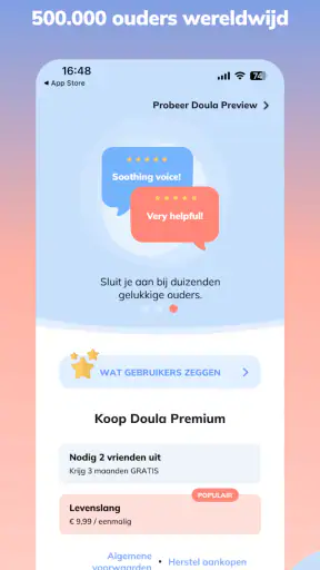 Doula Bevallingscoach zwanger screenshot