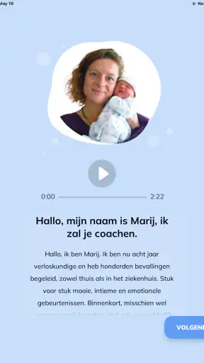 Doula Bevallingscoach zwanger screenshot