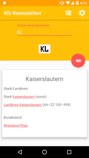 Duitse Kentekens screenshot