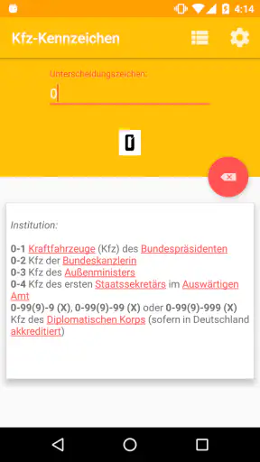 Duitse Kentekens screenshot