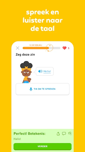 Duolingo: Taallessen screenshot