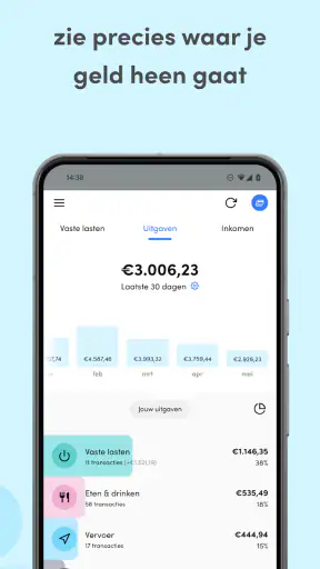 Dyme: Huishoudboekje & Budget screenshot