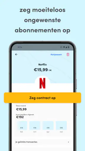 Dyme: Huishoudboekje & Budget screenshot