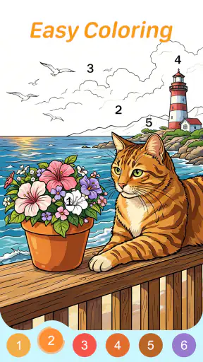 Easy Color: Color by Number screenshot