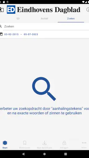 ED - Digitale krant screenshot