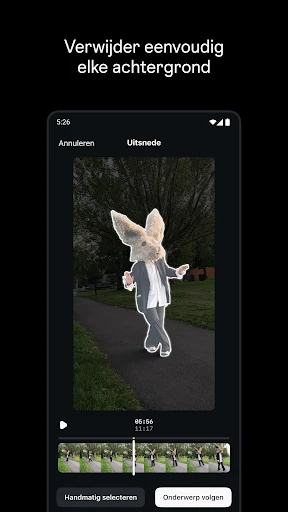 Edits, een Instagram-app screenshot